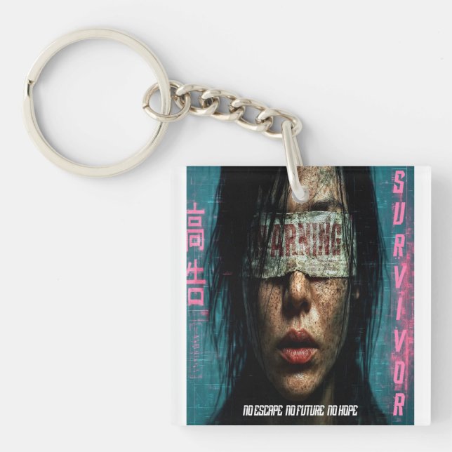 SURVIVOR No Escape No Future No Hope Key Ring (Front)