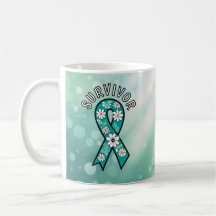Survivor SA Teal Awareness Ribbon