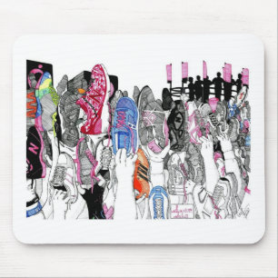 Survivor Salute Mouse Pad