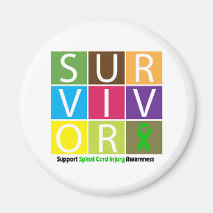 * Survivor Tile Spinal Cord Injury Magnet