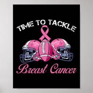 Survivor Time To Tackle Breast Cancer Awareness  Poster