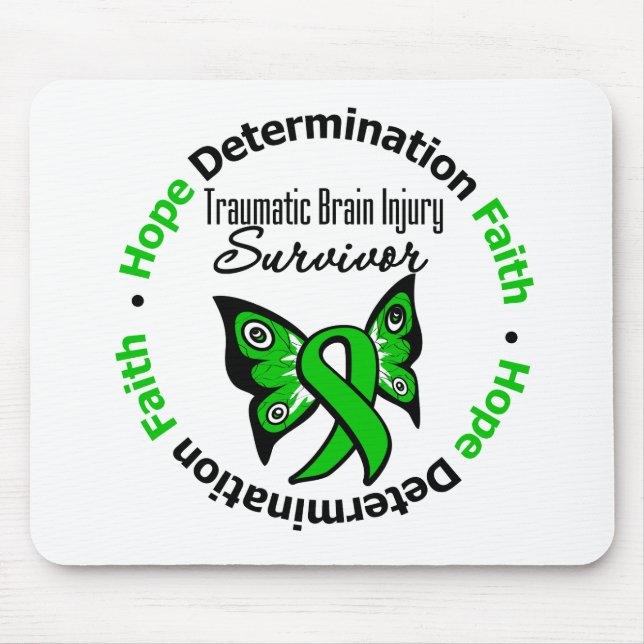 Survivor Traumatic Brain Injury v2 Mouse Pad (Front)