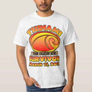 Survivor - Tsunami - Customise T-Shirt