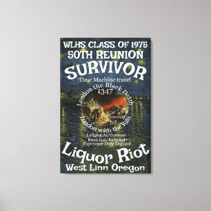 Survivor WLHS 50TH REUNION CLASS 1975 Canvas Print