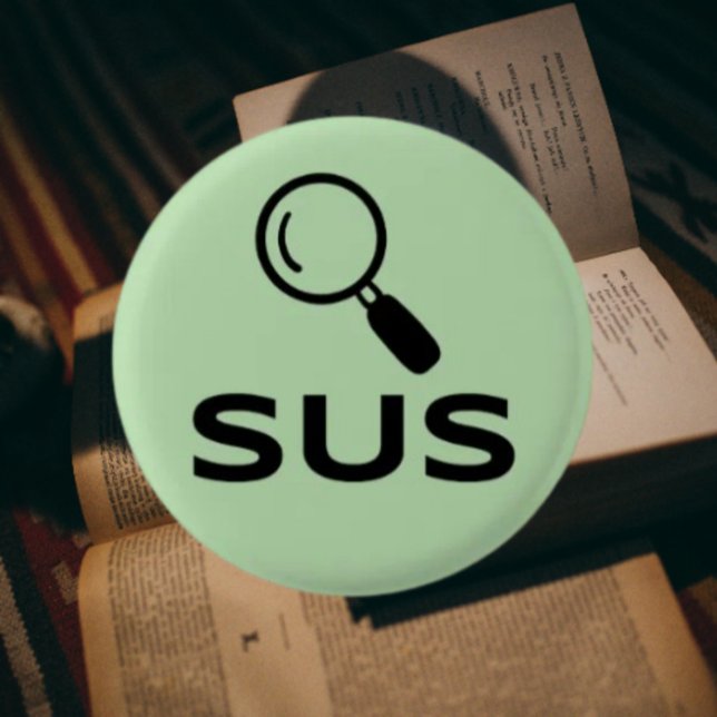 SUS Button – Looking a Little Suspicious There… (Creator Uploaded)