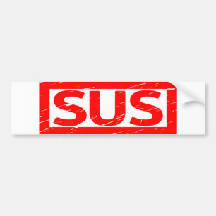 Sus Stamp Bumper Sticker