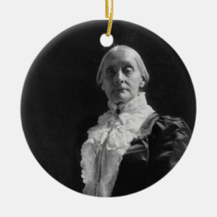 Susan B. Anthony Ceramic Tree Decoration