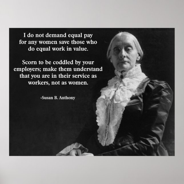 Susan B. Anthony Poster (Front)