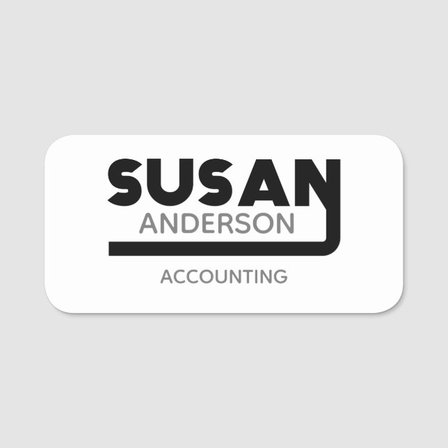 Susan Name Tag (Front)