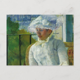 Susan on A Balcony Holding A Dog, Mary Cassatt Postcard