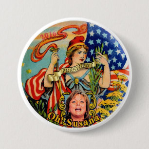 Susana Martinez for President 2016 7.5 Cm Round Badge