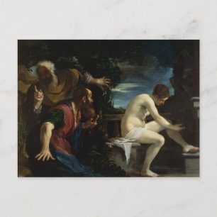 Susanna and the Elders Postcard