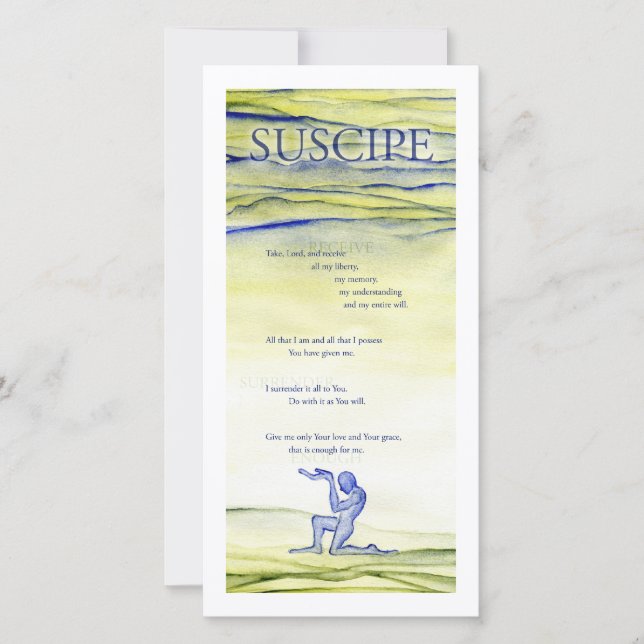 Suscipe (Prayer of St. Ignatius) (Front)