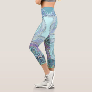 Susea Blu Studios Elemental Feather Leggings