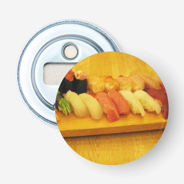 Sushi 寿司 bottle opener (Front)
