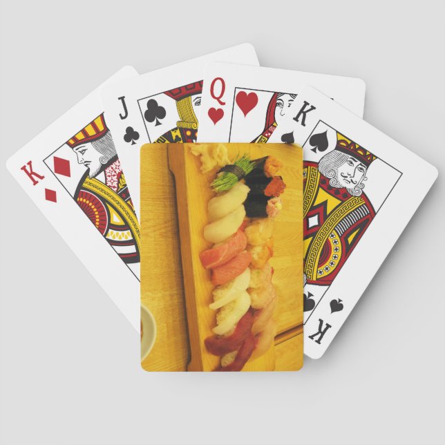Sushi 寿司 playing cards (Back)