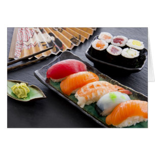 Sushi and rolls