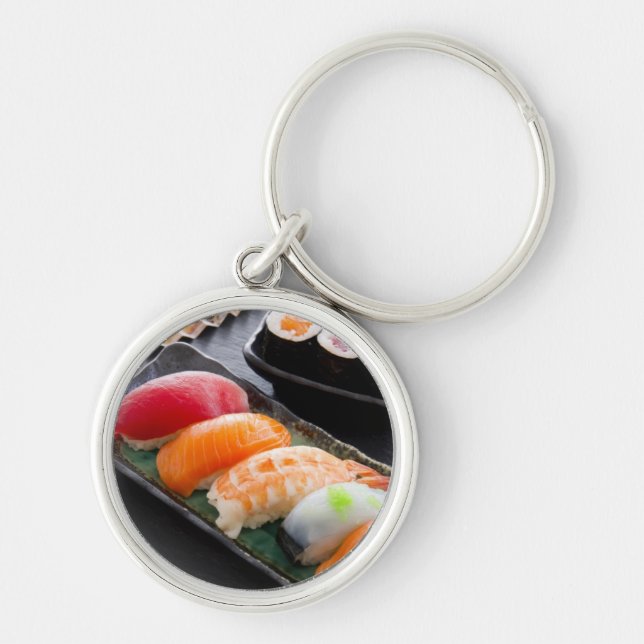 Sushi and rolls key ring (Front)