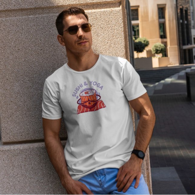 Sushi And Yoga T-Shirt (Creator Uploaded)