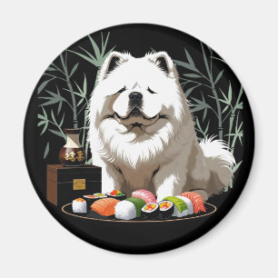 SUSHI ANYONE - Cream Chow Magnet