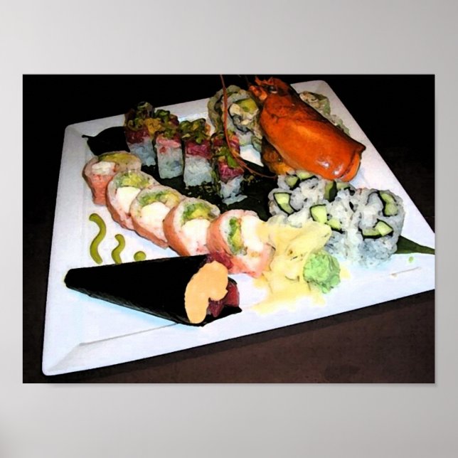 "Sushi" Art Print (Front)