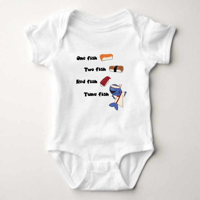 Sushi Baby Bodysuit (Front)