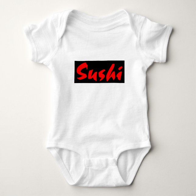 Sushi Baby Bodysuit (Front)