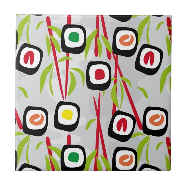 Sushi background tile (Front)