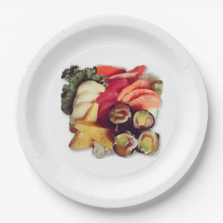Sushi Bowl Paper Plates