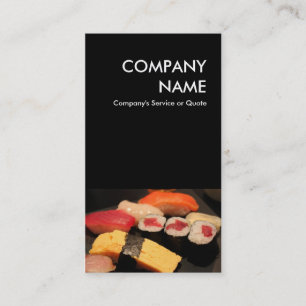 sushi business card