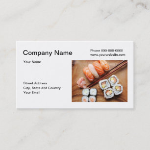 Sushi Business Card