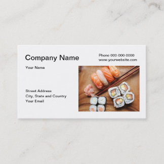 Sushi Business Card