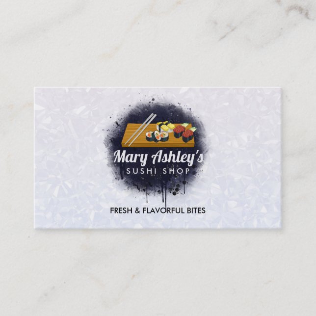 Sushi business cards (Front)