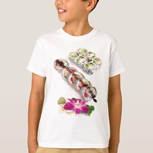 Sushi California Rolls T-Shirt (Front)