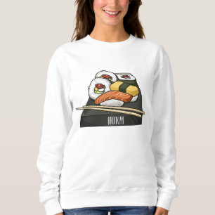 Sushi cartoon illustration  sweatshirt