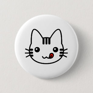 Sushi Cat 6 Cm Round Badge
