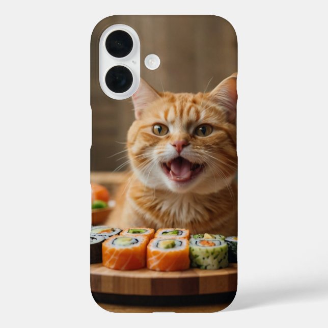 Sushi Cat Feast Case-Mate iPhone Case (Back)
