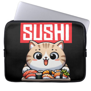 Sushi Cat Laptop Sleeve