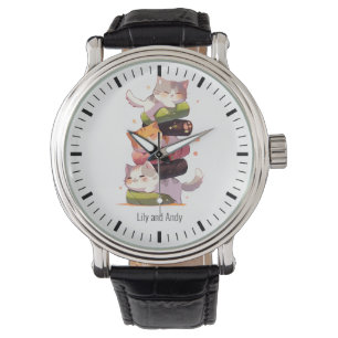 Sushi Cat Miaw Japanese Anime Style Watch