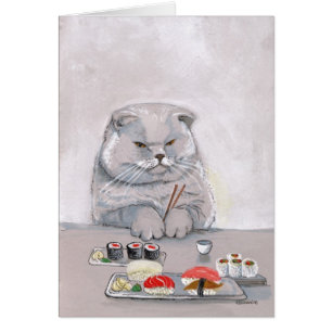 Sushi Cat Mr. Grumps ©CSiravo