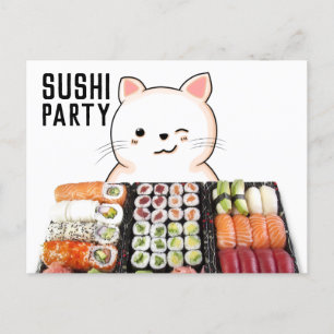 SUSHI CAT POSTCARDS