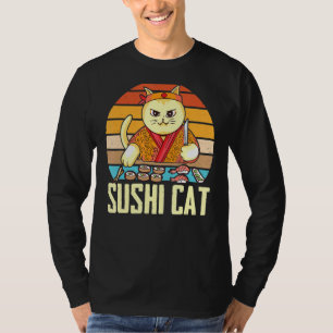 Sushi Cat Sashimi Nigiri Maki Cats T-Shirt