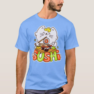 Sushi Cat Yum T-Shirt