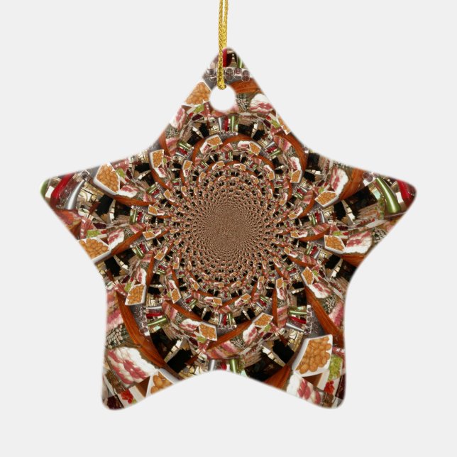Sushi Ceramic Tree Decoration (Front)