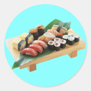 Sushi Classic Round Sticker