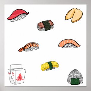 Sushi collection poster