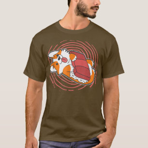 Sushi Corgi Dog Japanese Food Dog Lover Corgi Comp T-Shirt