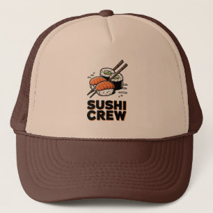 Sushi Crew Trucker Hat