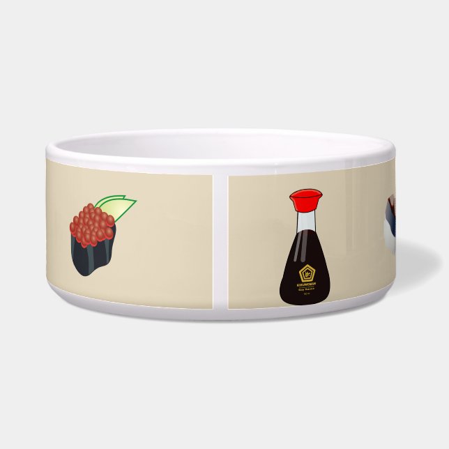 Sushi Dog Bowl (Back)