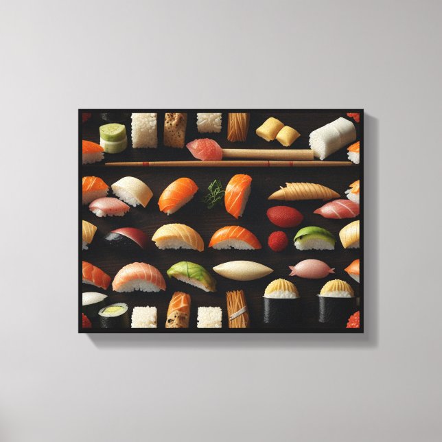"Sushi Dreams" Canvas Print (Front)